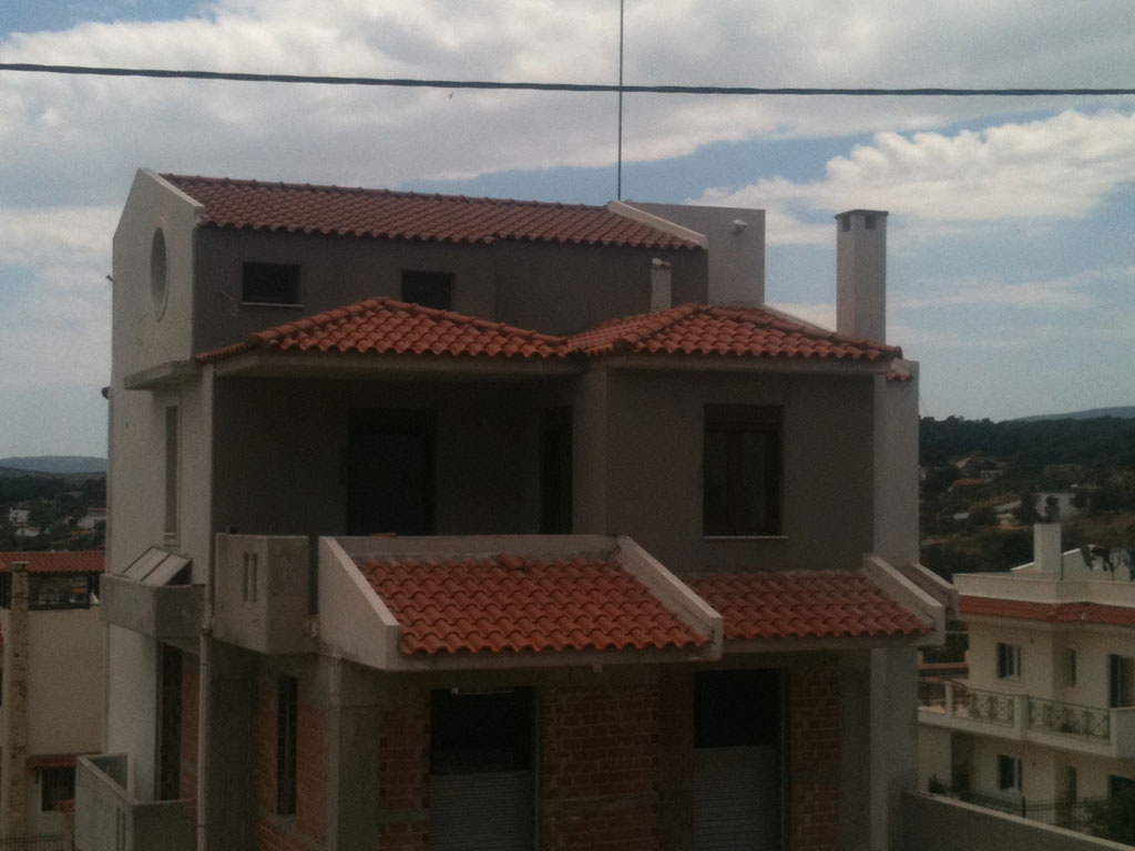 θερμοπροσοψη knauf σε οικία στην Λούτσα
