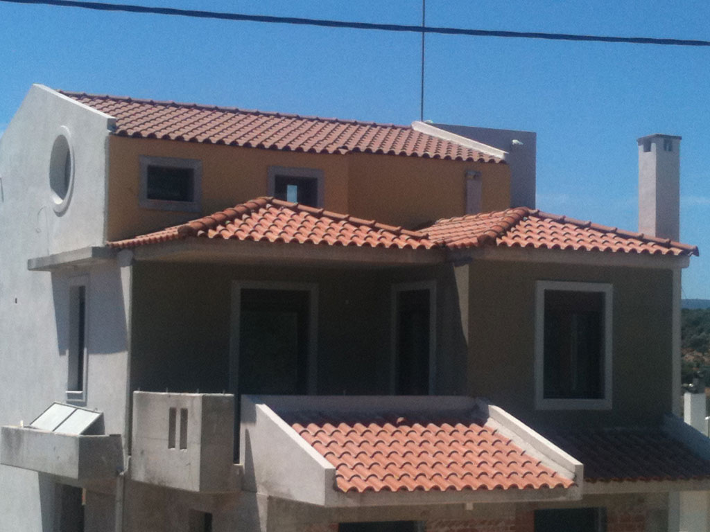 θερμοπροσοψη knauf σε οικία στην Λούτσα