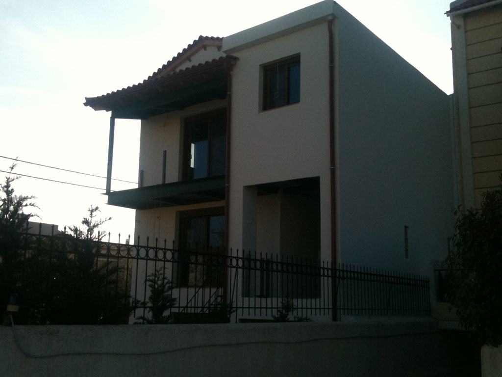 Οικία στον Γέρακα όπου κατασκευάστηκε όλη με τσιμεντοσανιδες