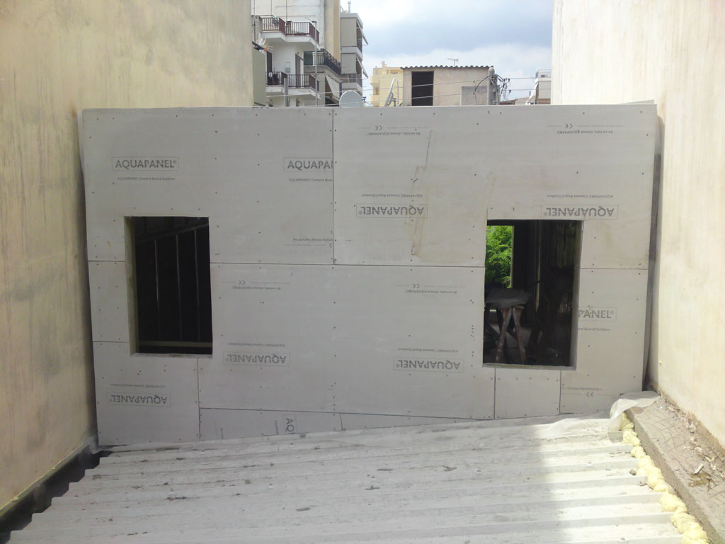 Βιοτεχνία στη Νέα Ιωνία με επένδυση τσιμεντοσανίδων